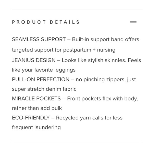 BLANQI DENIM POSTPARTUM SUPPORT SKINNY JEANS 2 - Picture 6 of 12